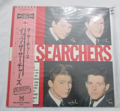 IT'S THE SEARCHERS THIS IS US OBI JAPANESE IMPORT NM/NM VINYL LP L41
