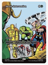 Heroic Intervention (0080) (Borderless) Marvel Universe Eternal-Legal Regular