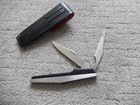 VINTAGE  Vernco FISHING Knife Hand - Honed Stainless Japan 2 BLADE — photo 3