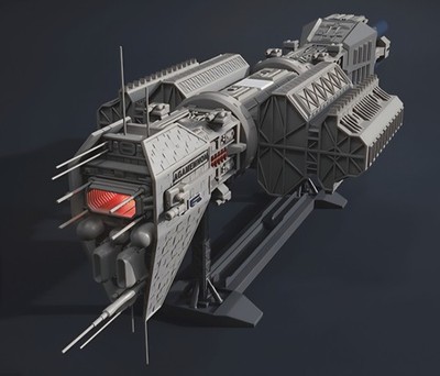Babylon 5  1/2800 scale Omega Class Destroyer Ship Model Kit Large 27'' Custom 3d