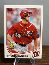 Bryce Harper 2013 Topps Gold Rookie Cup #1 Philadelphia Phillies 🔥⚾️