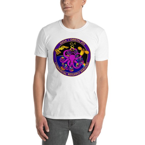 Camiseta de la estación espacial de servicios de reabastecimiento orbital de la NASA | Ciencia SpaceX Elon Musk - Imagen 4 de 14