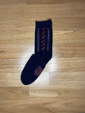 Vintage Navy Stretches Dupont Nylon Yarn Men  s Socks One Size Fits All 9 1/2-13