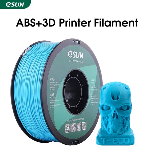 eSUN -hurtownia- 10 rolek ABS + ABS PLUS filament 1,75 mm 1KG do drukarki 3D - Zdjęcie 3 z 19