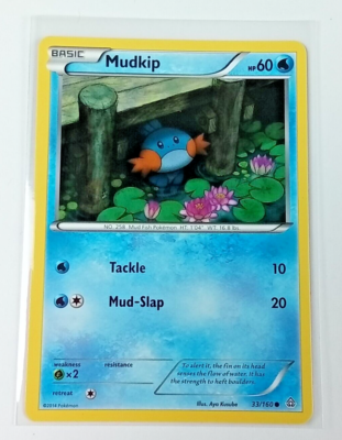 all mudkip pokemon cards Mudkip 33/160 Primal Clash Pokémon Card 2014