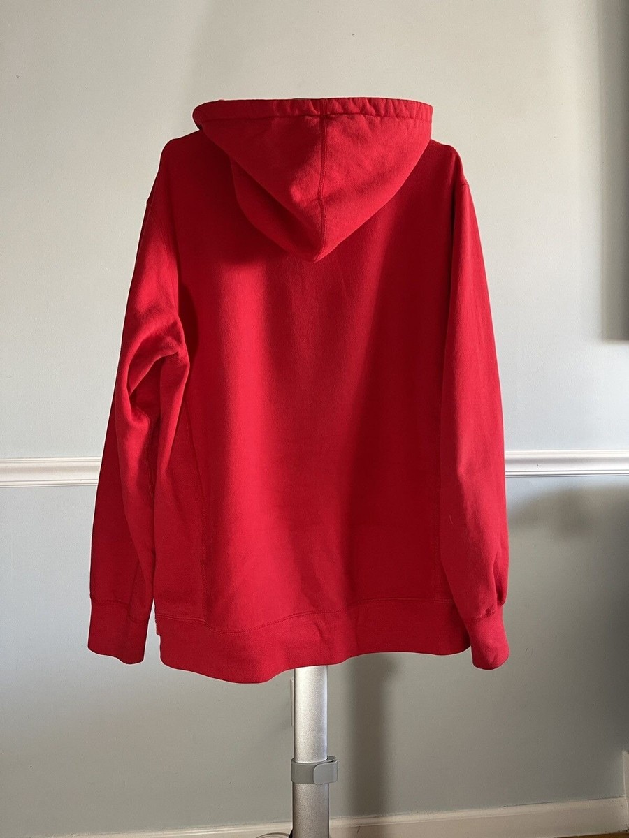 Supreme Studded Leather Script Hooded Sweatshirt XL | eBay