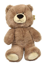 Hugga Wug Teddy Bear 13" Cream Brown Aurora Gift Super Soft New with Tag