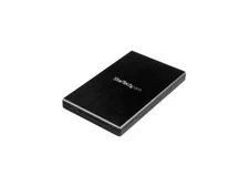 StarTech S251BMU313 2.5" External Hard Drive Enclosure - Supports UASP - Aluminu