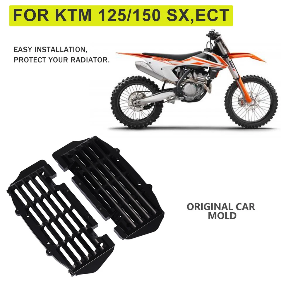 2023 Radiator Grille Guard FOR KTM XC XCF XCW XCFW TPI Six Days 125-500 2017+ Foto 3 de 4