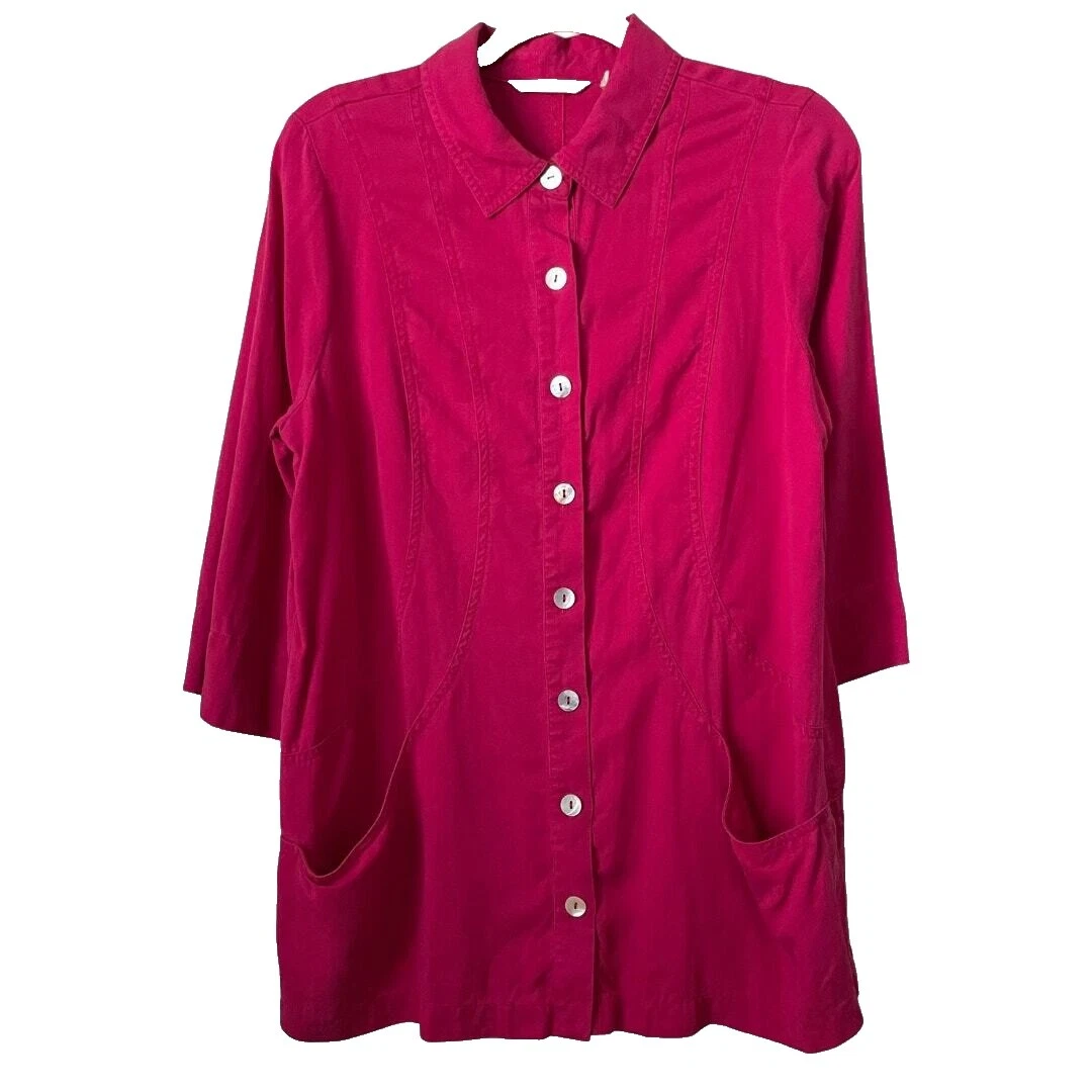 Soft Surroundings Women's Petites Linen Tops