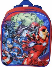 Marvel Avengers Superheroes Boys Toddler Pre School Backpack Book bag Kids 12"