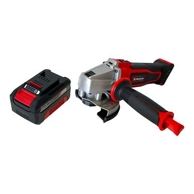 Einhell TE-AG 18/115-2 Li Akku Winkelschleifer 18 V 115 mm + 1x Akku 4,0 Ah
