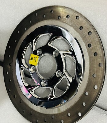 Harley Screaming Eagle CVO Dyna Touring Softail FRONT Chrome Rotor Break Disc .