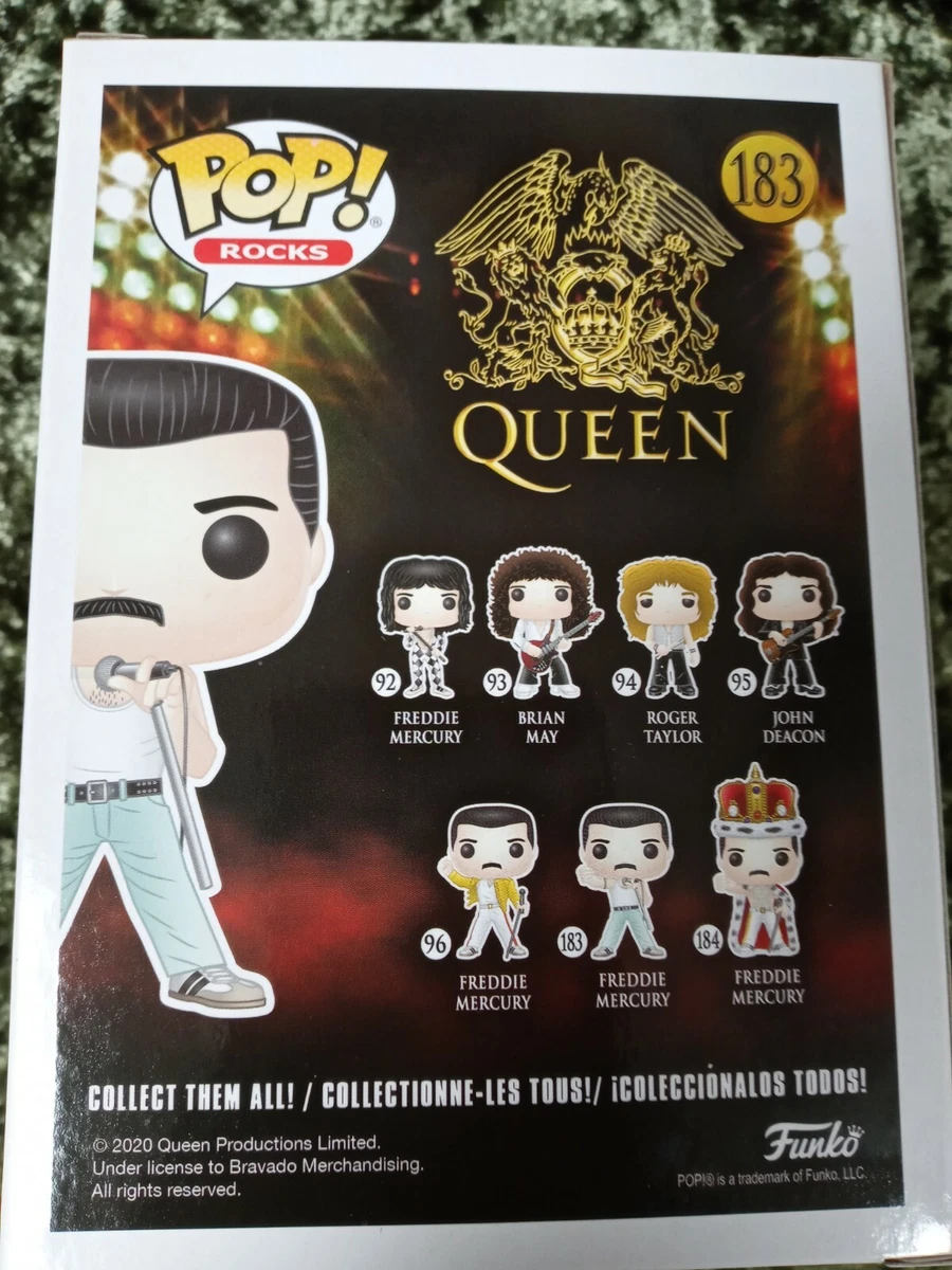 Funko pop freddie hotsell mercury live aid