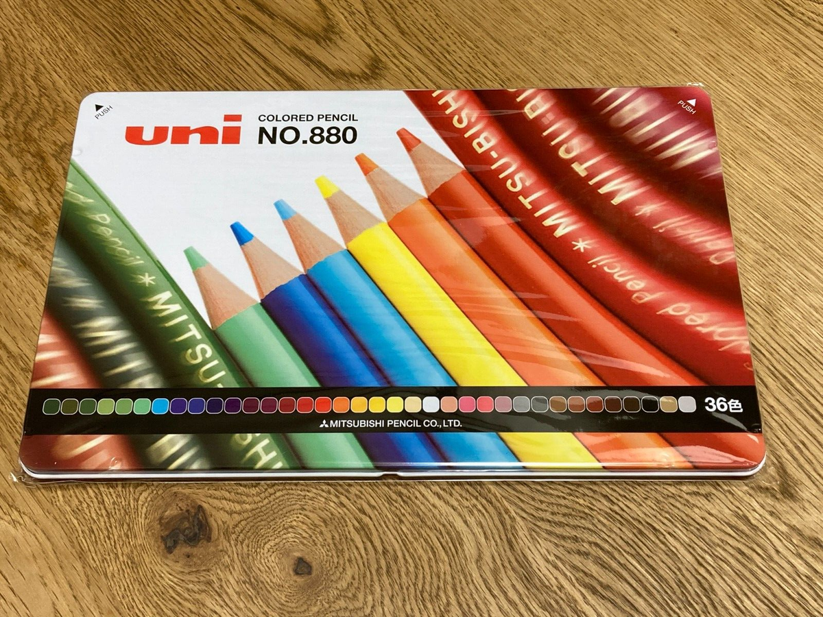 Mitsubishi Uni Pencil Colored Pencil 880 36 Color K88036CP