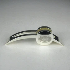 Nestlé Waters Advertising Desktop Envelope Holder Silvertone Modern