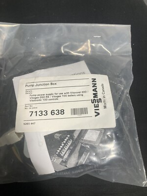 viessmann pump junction box 7133638
