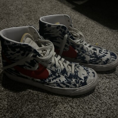 Size 9 - Nike Blazer '77 Vintage Mid Blue Tie-Dye