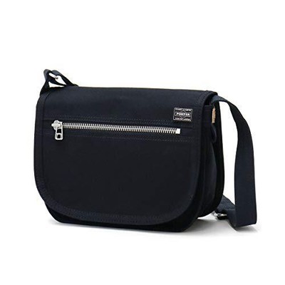 Yoshida & Co. PORTER GIRL Nakeid Shoulder Bag Navy 667-09473 NEW Made In Japan