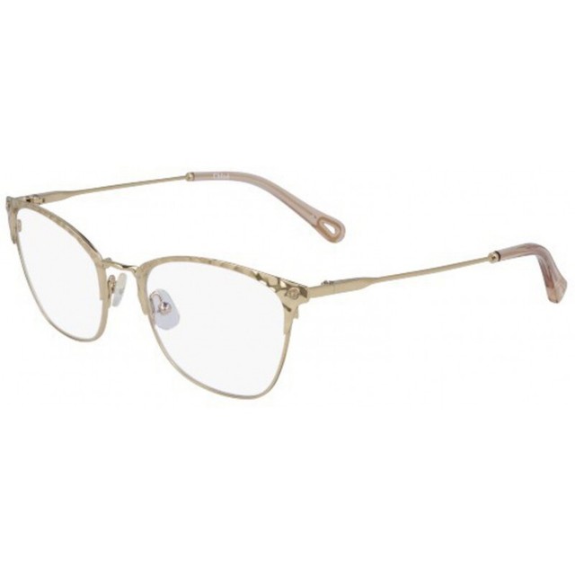 Authentic Chloe Glasses CE 2136 Gold 