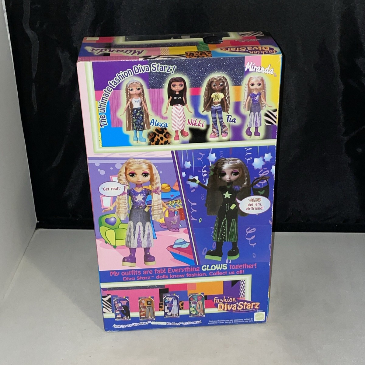 Fashion Diva Starz Miranda Barbie Doll Glow In The Dark 2000