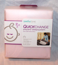 NEW IN PACKAGE SOOTHE TIME QUICK CHANGE PLAYARD SLEEPSYSTEM PINK