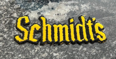 SCHMIDT'S BEER SMALL SIZE UNIFORM EMPLOYEE PATCH C. SCHMIDT BREWING CO PHILA PA