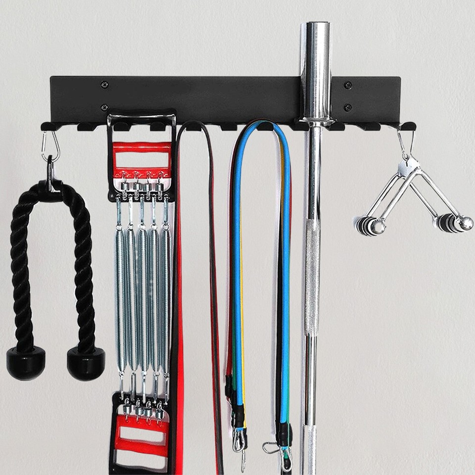 Gym Storage Rack Resistance Bands Rack for Resistance Band Barbell
