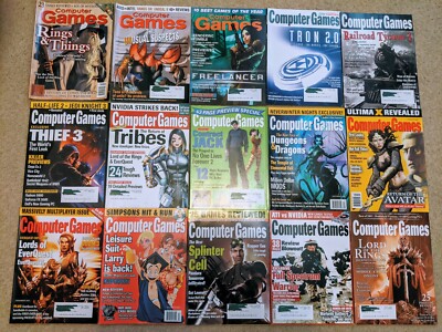 Computer Games Magazines January 2003-March 2004 - Complete, Great ...