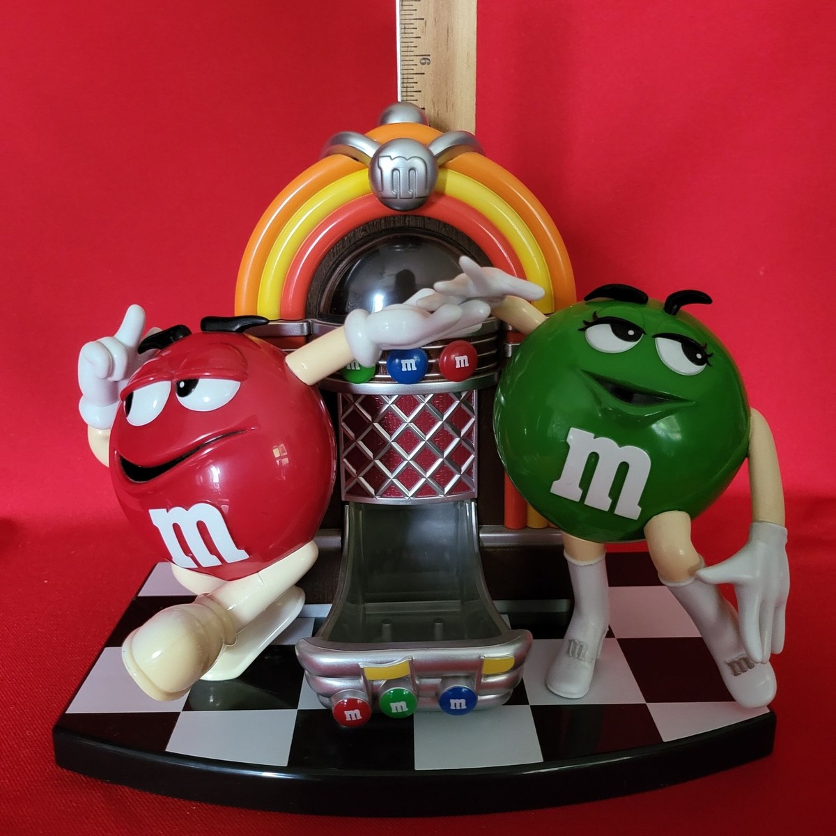 その他 M&M's Rockin' Cafe Dispenser NOS Vintage M&m's Rock'n Roll Cafe Jukebox Candy Dispenser