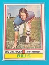 1974 Topps #446 Bob Chandler Buffalo Bills FOOTBALL Card J8