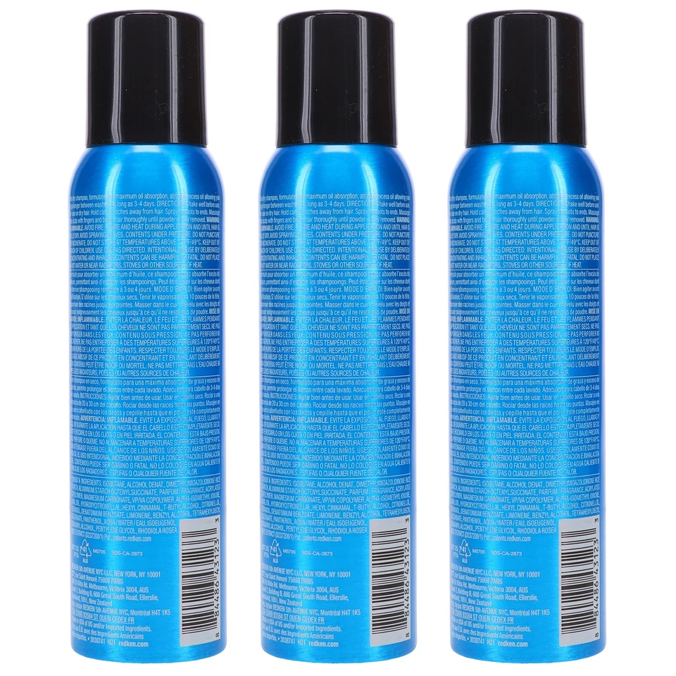 Redken Deep Clean сухой шампунь 3,1 унц 3 упаковки - Изображение 4 из 4