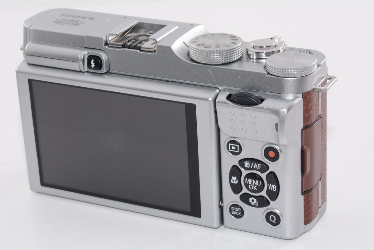 FUJIFILM X-A1 Mirrorless Digital Camera Body Brown English