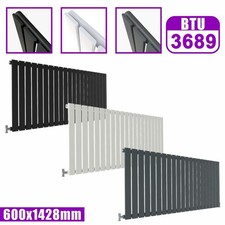 Horizontal Vertical Designer Radiator Flat Panel Oval Column Central Heating
