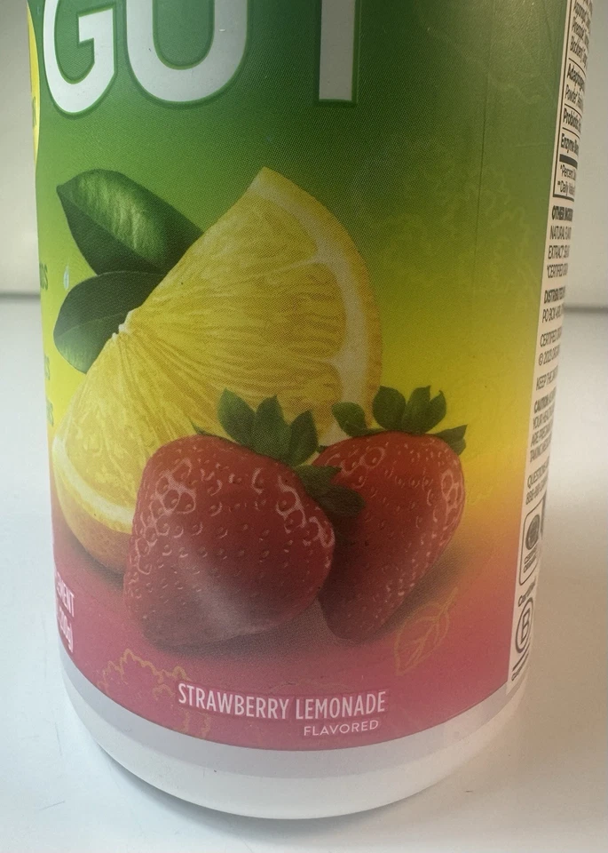 Orgain Organic Wonder Gut Fiber Supplement Powder, 5 in 1. Strawberry Lemonade. - Image 2 of 4