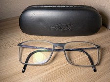 SILHOUETTE Eyeglasses SPX 2902 40 6051 53-16-145 Matte Grey Transparent Frames