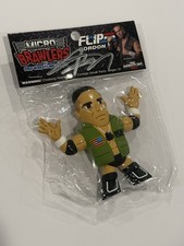 Micro Brawlers Flip Gordon  Autograph  Pro Wrestling Crate  RARE JSA COA