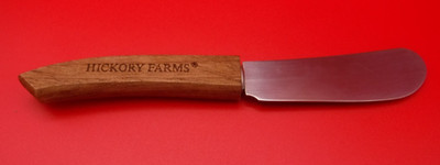 Vintage Hickory Farms Cheese Spreader Wood Handle Monger Knife Deli Shop Tool