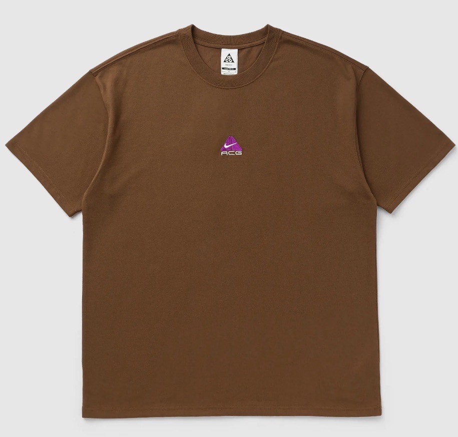 Nike ACG Heavyweight T-Shirt Brown DQ1815-235 Mens Size M | eBay