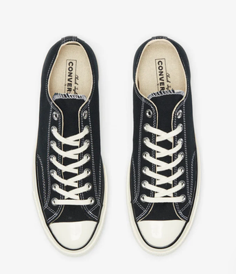 Size 4 - Converse Chuck 70 Low Black for sale online | eBay
