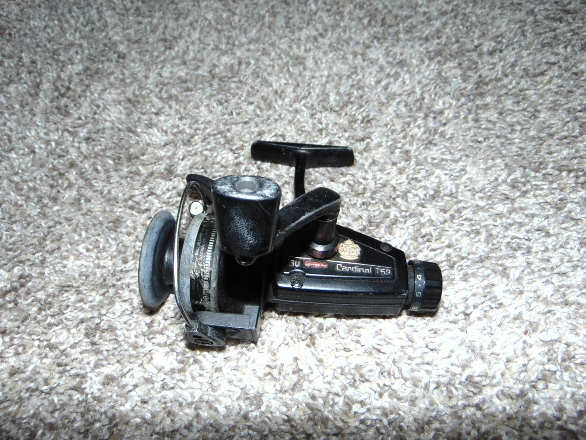 Abu Garcia Cardinal 753 Indiana Vintage Spinning Fishing Reels for