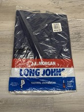 Vintage J.E. Morgan Long Johns XL 42-44 NOS Thermal Underwear Men Ankle USA