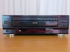 Vintage Aiwa XC-30MU 5-Disc CD Changer No Remote, See-Thru Window, Lights, 1998