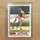 TOPPS 1982 BASE SET NOLAN RYAN HOUSTON ASTROS #90 VINTAGE BASEBALL CARD