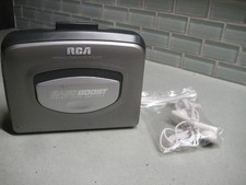 RCA Bass Boost Cassette Player Model: RP-1802A tested working