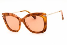 MAX MARA MM0101-56E-55 Sunglasses Size 55mm 135mm 16mm havana Women NEW