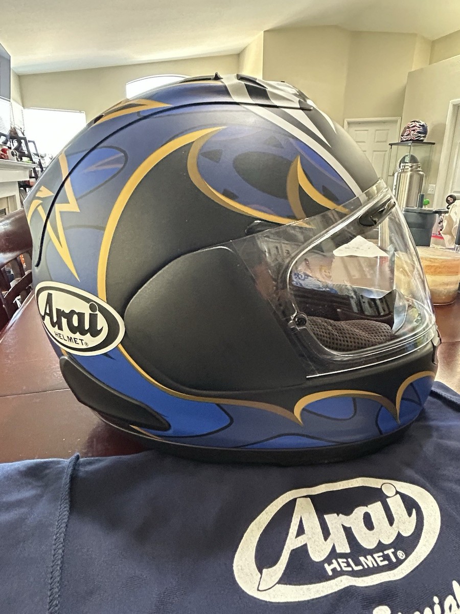 Arai Corsair-X Nakasuga 2 Frost Motorcycle Helmet - Size Small | eBay