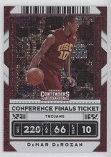 2020 Contenders Draft Picks Conference Finals Ticket /75 DeMar DeRozan #49 04tz