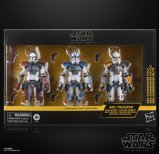 Star Wars The Black Series ARC Trooper Clone Wars Battle Pack Havoc Colt Blitz