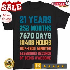 21st Birthday 21 Year Old Mens T-Shirt